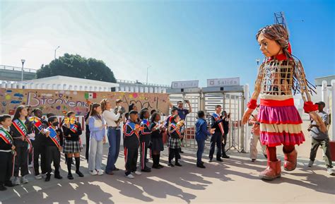 Reciben En Tijuana A Amal La Ni A Migrante Que Recorre El Mundo