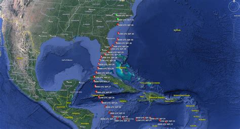 MAP Tracking The Path Of Hurricane Ian PBS News