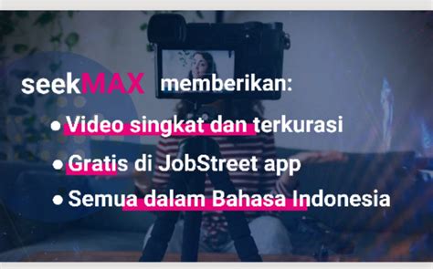 JobStreet Milik SEEK Hadirkan SeekMAX Platform Edukasi Gratis