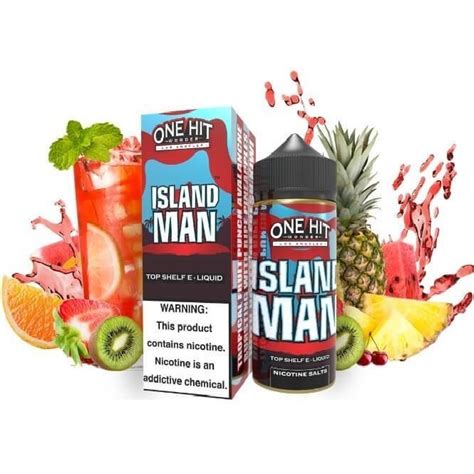 One Hit Wonder Island Man Ml Salt Nic Juice Yalla Vape