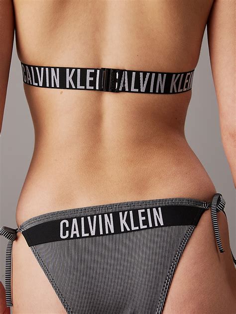 Kad N String Side Tie Bikini Alt Siyah Kw Kw Beh Calvin Klein