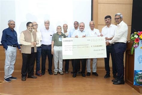 IIT Bombay Silver Jubilee Batch Pledges Rs 57 Crore For Legacy Project ...