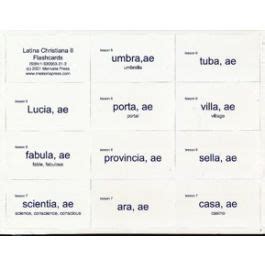 Prima Latina Flashcards