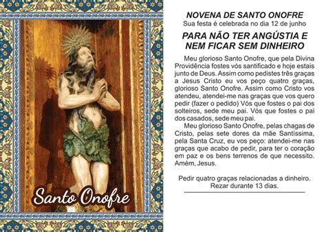 Oração A Santo Onofre - SANTO ONOFRE: História, Novena, Oração, Dia de Santo Onofre