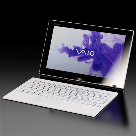 D Model Sony Vaio Tap Ultrabook Vr Ar Low Poly Animated Cgtrader