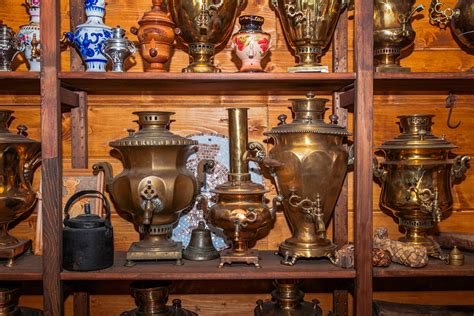 История самовара из музея самовара! Кто придумал и как он появился ...