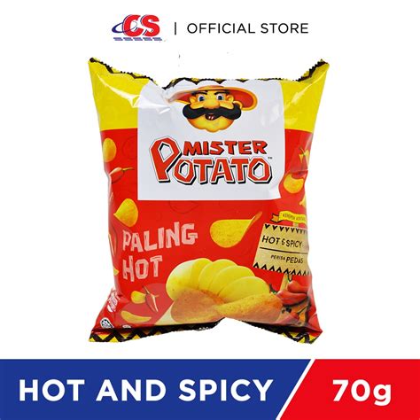 MISTER POTATO Chips Hot And Spicy 70g Shopee Malaysia