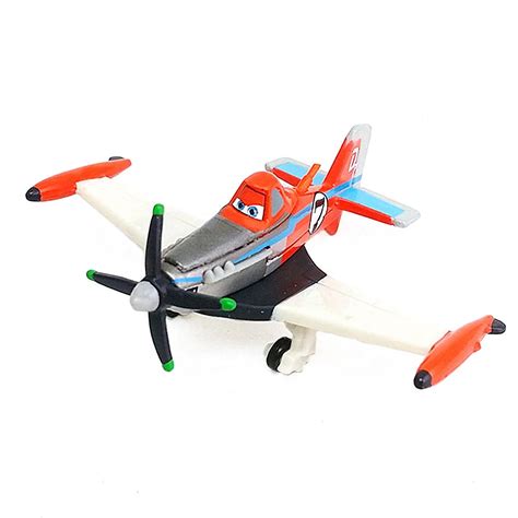 Disney Pixar Planes No7 Supercharged Dusty Crophopper 155 Metal