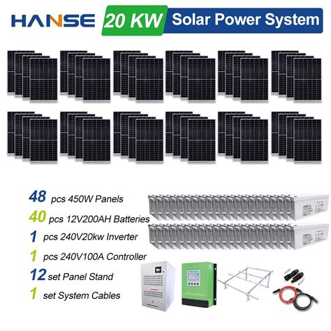 50kVA Solar Energy System 3 Phase Off Grid Solar Hybrid Inverter Solar