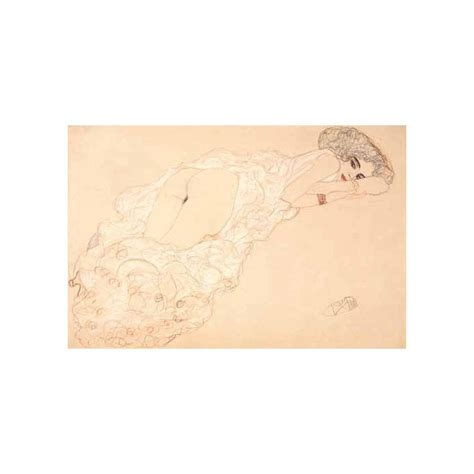 Quadro Reclining Nude Lying On Her Stomach And Facing Right 1910