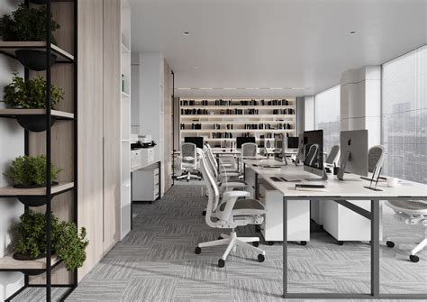 Modern office design on Behance