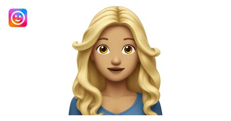 Blonde Girl Emoji Ai Emoji Generator