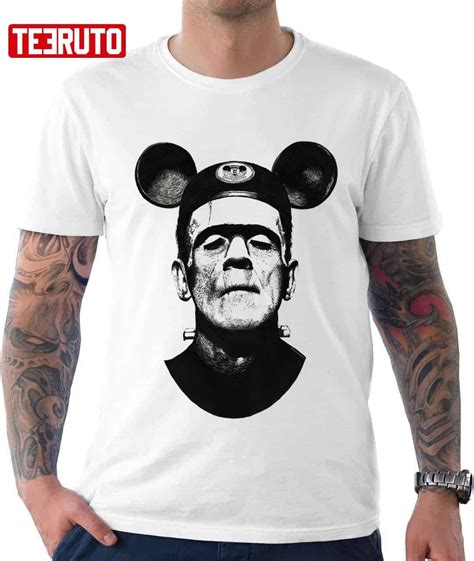 Happy Place Disney Frankenstein Mickey Unisex T Shirt Teeruto