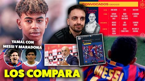 🚨😶compara A Lamine Yamal Con Messi Y Maradona · Bellingham Con La