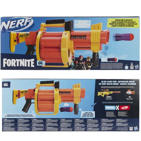 Fortnite Nerf Gl Rocket Firing Blaster Entertainment Earth