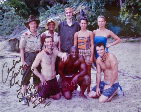 Survivor Pearl Islands Andrew Savage Autographed 8x10 Photo Vintage