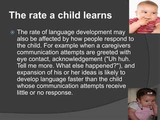 The development of baby talk | PPT