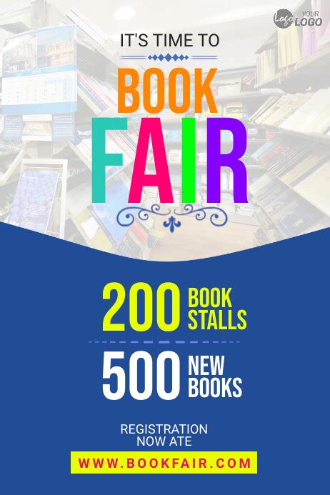 Book Fair Banner Template | PosterMyWall