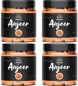 Organic Box Ghani Anjeer Figs Jar Pack Afghanistan Dry Anjir 250 Gm