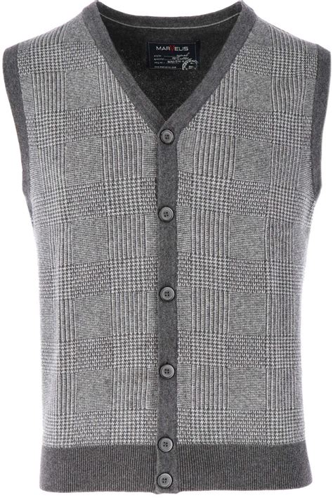 Marvelis Casual vest grey | Businesshemden.com