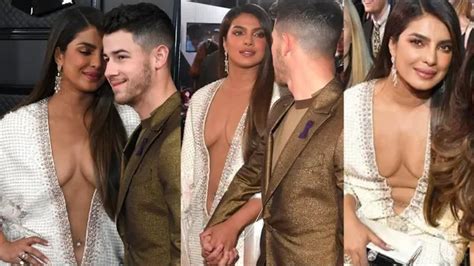 Priyanka Chopra Hot Photoshoot 0pen Look Grammys 2020 Bold Dress Shows Off Her Belly Button