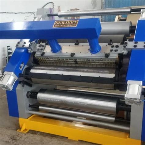 High Speed Single Facer Corrugation Machine Capacity 5 Ton Day At