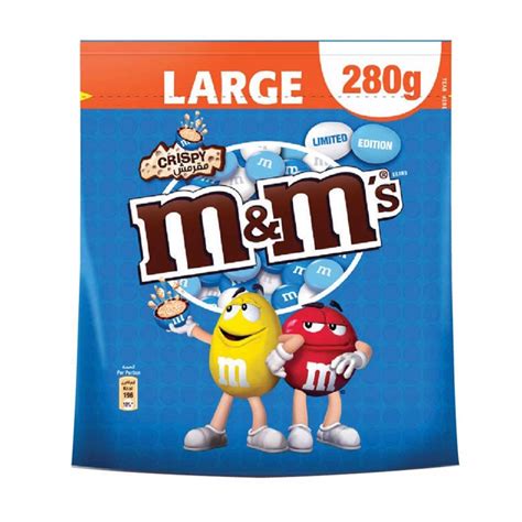 M&M’S® Crispy Pouch 280g x12 – Snack Circus INC