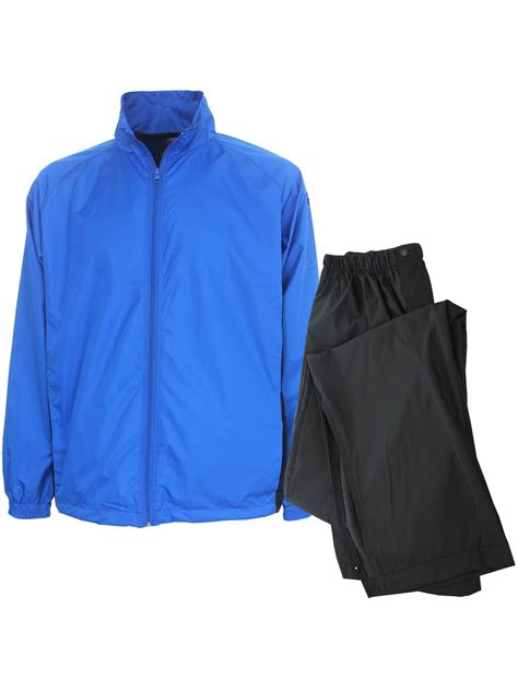 Forrester Forrester Packable Waterproof Golf Rain Suit Medium Blue