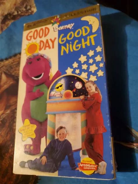 Barney Good Day Good Night Vhs Picclick Uk The Best Porn Website