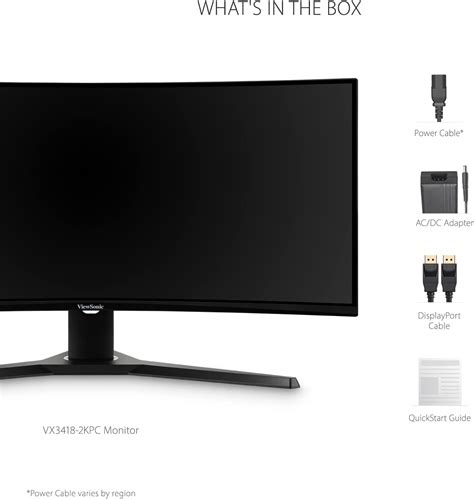 OMNI VX3418 2KPC 34 Ultrawide Curved Gaming Monitor