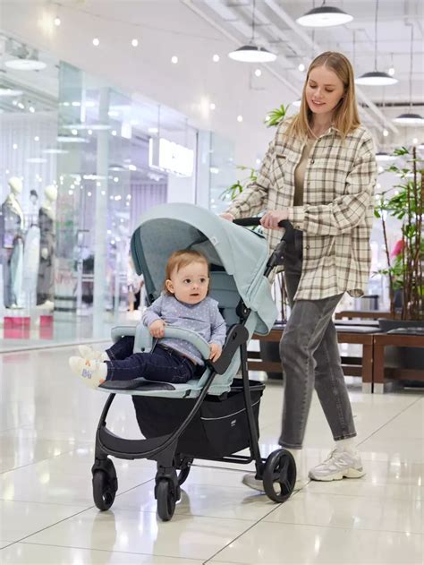 Коляска прогулочная Mowbaby Cross 2024 mint — купить в интернет ...
