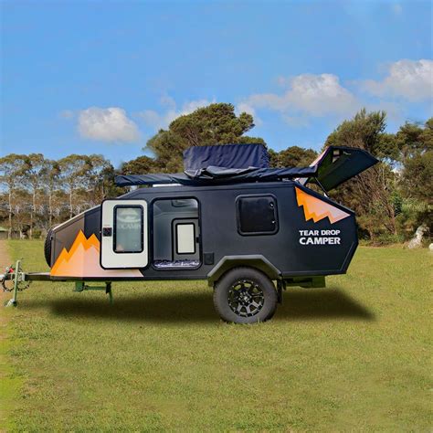 2023 Kinlife Factory Price Modern Design Teardrop Caravan Camping