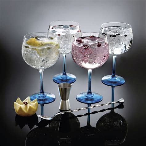 Set Pentru Cocktail 6 Piese Luminarc Gin Sticla Multicolor Mezoni Ro