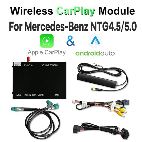 Wireless Apple Carplay Module For Mercedes Benz A B C E Cls Gle Gla Glc Glk Ml S Class Ntg45