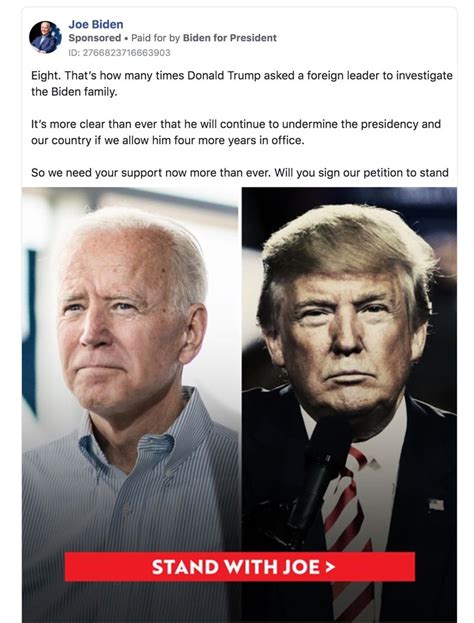 Joe Bidens Digital Ads Are Disappearing Not A Good Sign Strategists