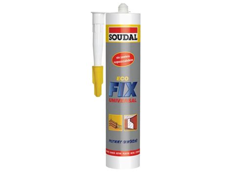 Soudal Klej Monta Owy P Ynny Gw D Eco Fix Uniwersal Ml Kupuj W Obi