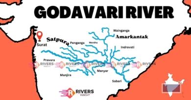 Cauvery River System Detailed Map Tributaries Of Kaveri Rivers Insight