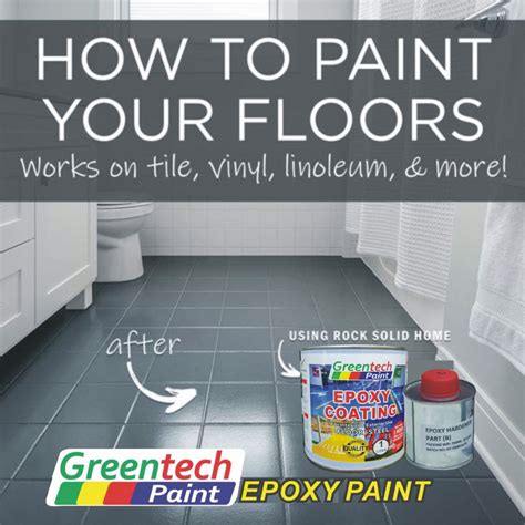 L Epoxy Paint Greentech Paint Cat Lantai Ml Colour Ml