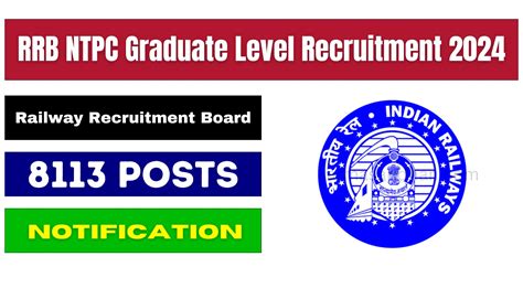 Rrb Ntpc Graduate Level Recruitment Apply For Posts