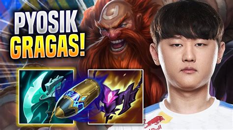 Pyosik Is So Crazy With Gragas Tl Pyosik Plays Gragas Jungle Vs