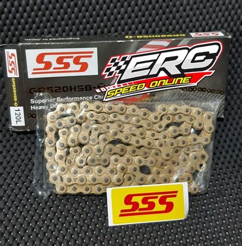 Jual RANTAI SSS 520 120L GOLD HSBT Di Lapak ERC SPEED ONLINE Bukalapak