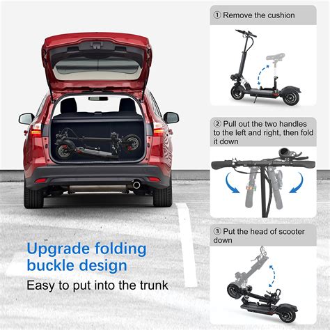 Buy Topmate Es Folding Electric Scooter For Adults With W Motor