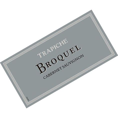 Our Wines Trapiche Broquel Cabernet Sauvignon 2021