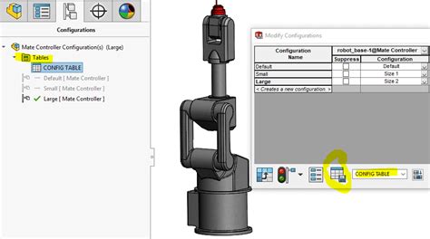 Solidworks Configurations Part 2 Using Configurations In Assemblies