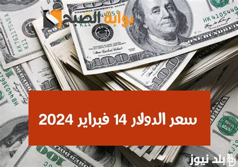 اعرف السعر أول بأول سعر الدولار مقابل الجنيه المصري اليوم الأربعاء 14