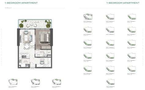 Golf Greens at Damac Hills - Floor Plan