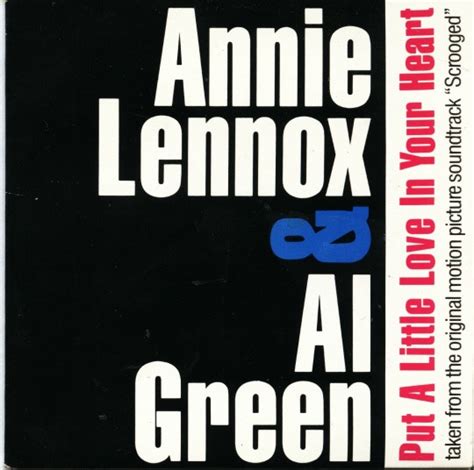 Annie Lennox & Al Green – Put A Little Love In Your Heart (1988, CD ...