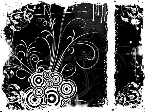 Abstract Floral Chaos Stock Vector Illustration Of Flourishes