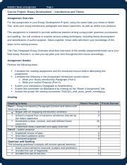 ENG101 Wk4 Assn 05022020 Docx ENG101 Week 4 Assignment Page 1