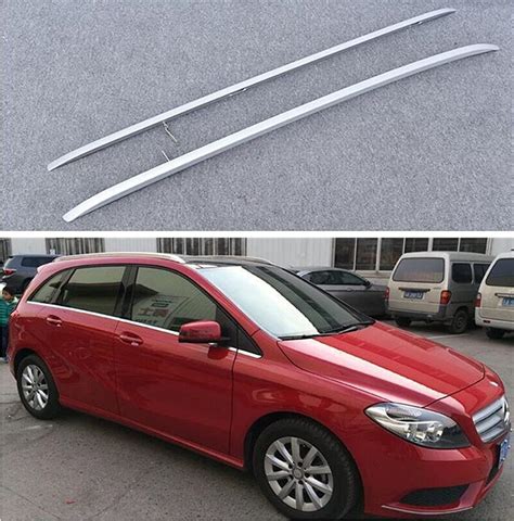 DGCS 2 Stück Auto Dachreling für Mercedes Benz B Class W246 B180 B200